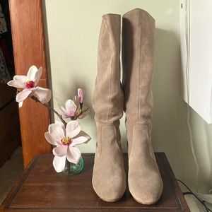 Steve Madden Haydun Grey Knee-High Boots